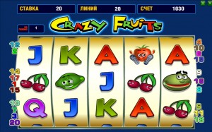 игровые автоматы carzy fruits