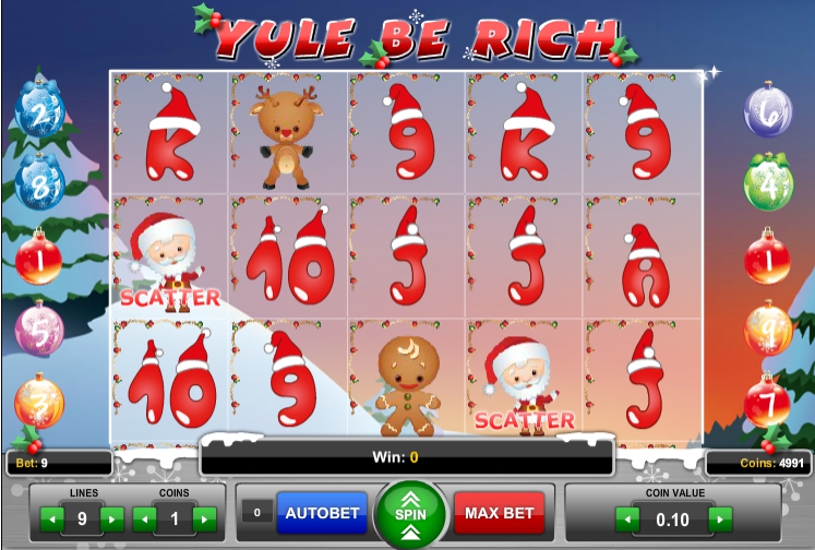 Игровой автомат Yule Be Rich