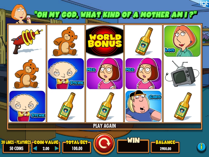 Игровой автомат Family Guy