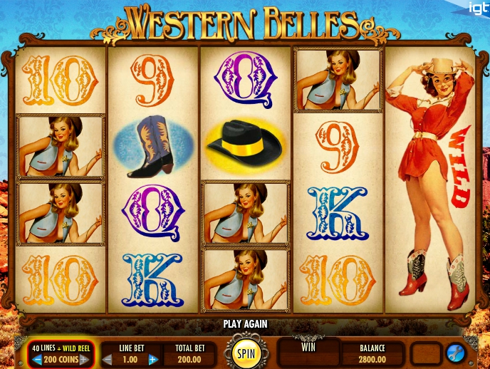 Игровой автомат Western Belles